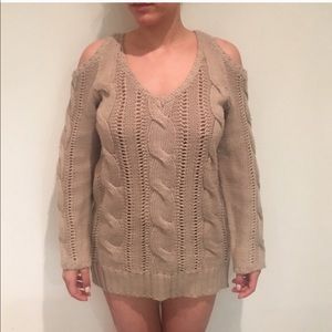 Chunky knit sweater
